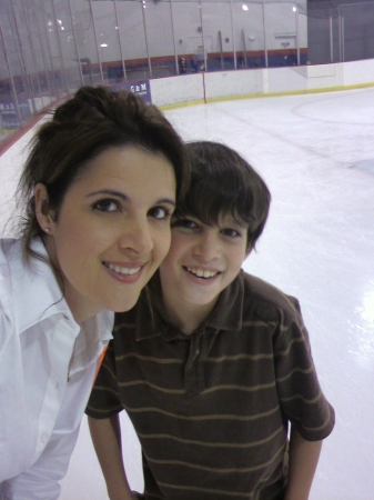 julie and alec ice skating