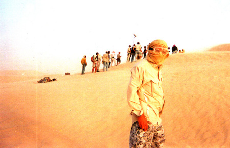 Mike in Sahara