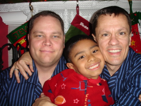 2007-Xmas, Steve and Graham