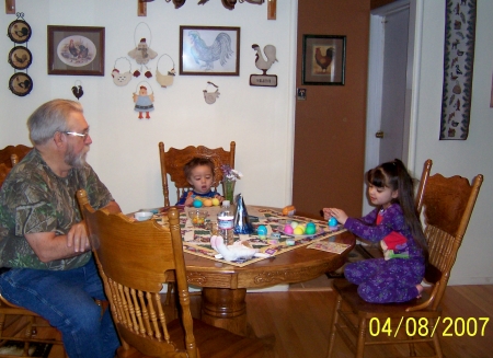 Terry and the Great grandkids