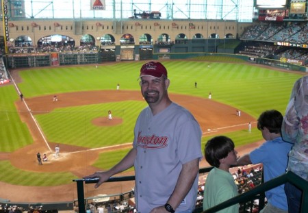 Wood at Astros Game