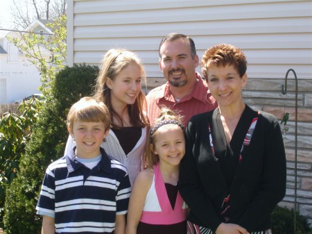 Family at Easter 2007