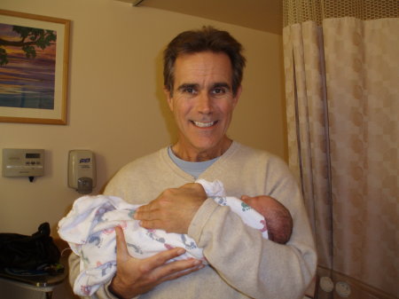 Doug with our newest granddaughter Eva born December 9, 2010