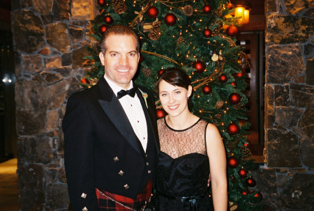 My wife Tiffany and I at a wedding in Whistler, Canada.