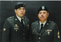 SGT Christopher Sandoval, MSG Jimmy Sandoval