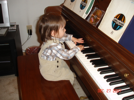 Playing Piano