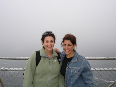 Talia & I at Point Reyes Light House