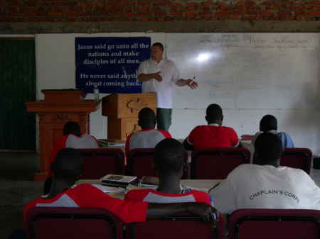 Teaching the Chaplains in South Sudan