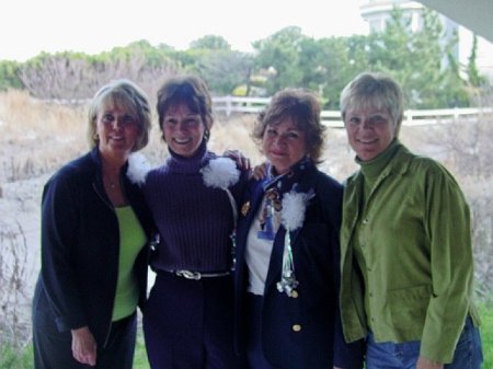 JOY,EVELYN, PAT AND JEANNE
