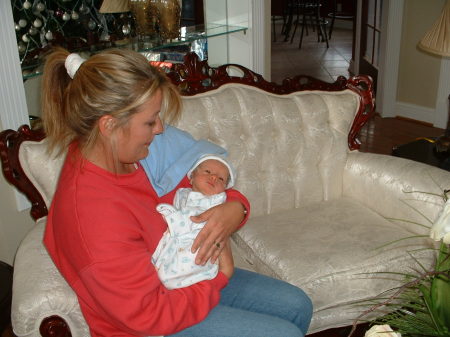 Me & Ayden when he was born