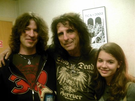 John and Amanda w/ Alice Cooper