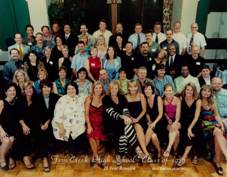 FCHS 25 Year Reunion Photo - 2004