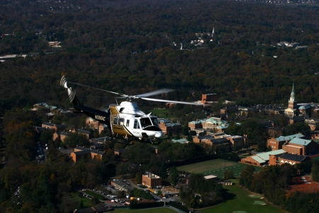 Copter over WFU
