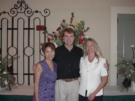 Kimiko, husband Peter and myself