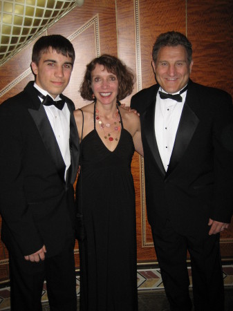my youngest son dan, my wife sandy and i