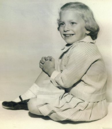 Tonia as a little girl