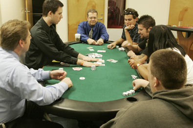 Casino gaming class instruction.