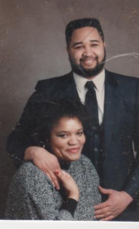 Tyrone and Wanda Engagement Picture 1989
