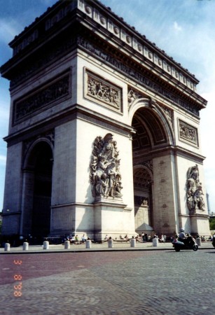 THE ARC DE TRIOMPHE PARIS, FRANCE
