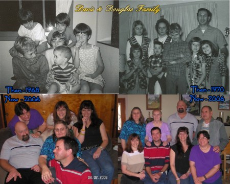 My family then and now