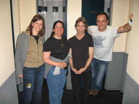 With Dave Matthews and Tim Reynolds