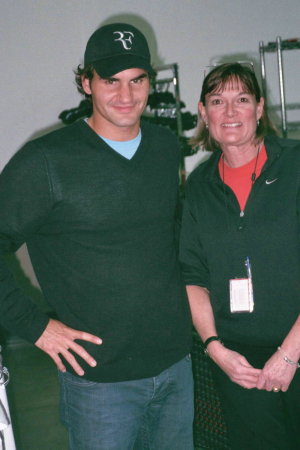 Roger Federer & me!