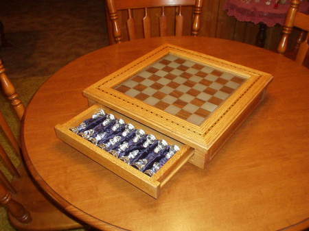 A chess board for Tom, my oldest son