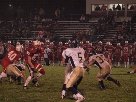 Looking downfield against Hudson