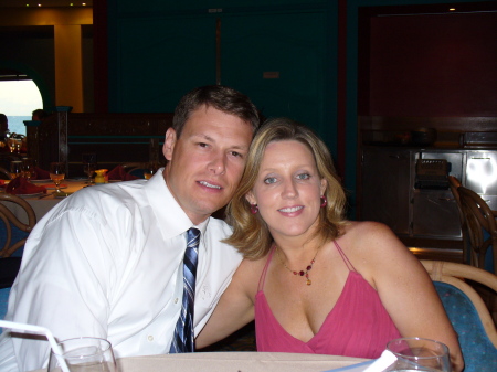 My husband Zane and I,  9/2007.