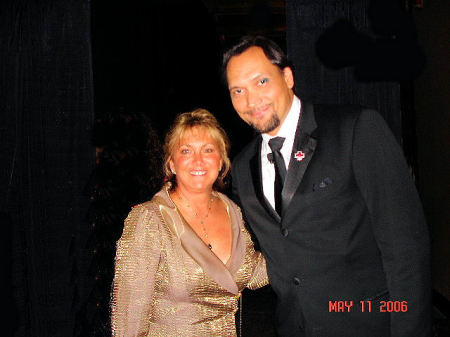 Jackie and Jimmy Smits