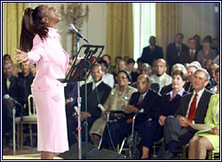 honors at the White House