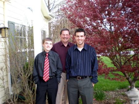 Isaac, Paul, and Ben. May 2008