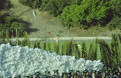 SBHS 1980 Graduation Streakers