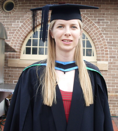 Daughter Emma at Uni Graduation