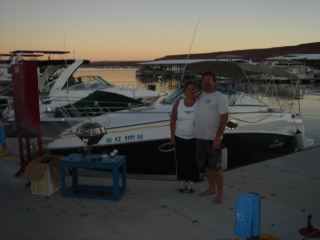 WERE AT BULLFROG MARINA IN UTAH ON LAKE POWELL