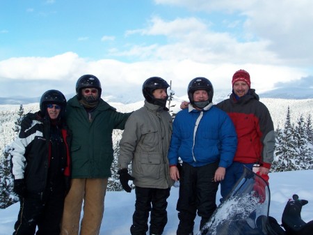 Me & Randy Rogers with friends in Colorado