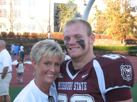 My son Erik at Missouri State U.