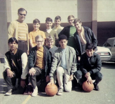 1969 Varsity St. Lawrence O'Toole Basket Ball Team