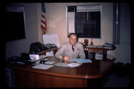 Dad playing Base Commander Ramey AFB 1961