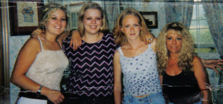 MICHELLE, ME, TRACI, AND MY MOM A FEW YEARS AGO