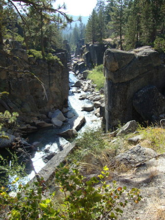 Stanislaw River near our camp.