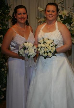Me and Jamie Fite at her wedding
