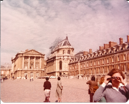  Walking toward Versailles