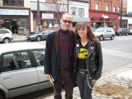 Me and the Pope of Trash himself...John Waters