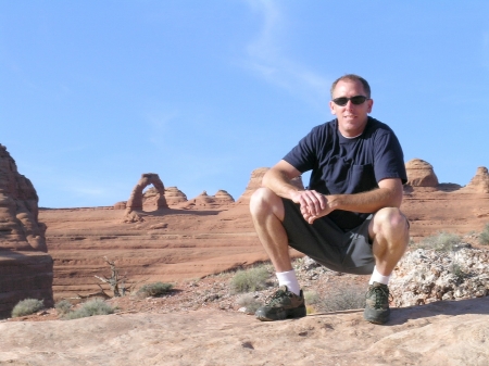 hiking Moab