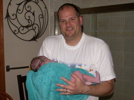 Proud Daddy and Mattea