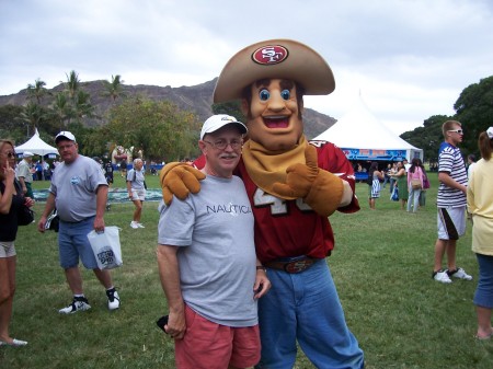 Me and Sourdough Sam  - 2008 Pro Bowl