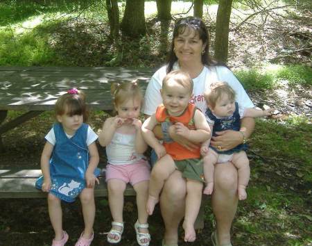 my grandkids and me