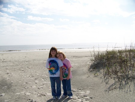 Brittany and Caitlin at Jekyll Island