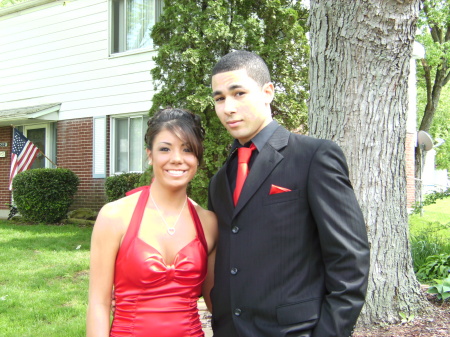 Ron and prom date 2008